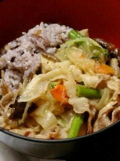 オイスター×シャンタン丼-レシピのメイン写真