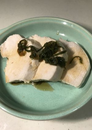 ゆで鶏　中華風たれ-レシピのメイン写真