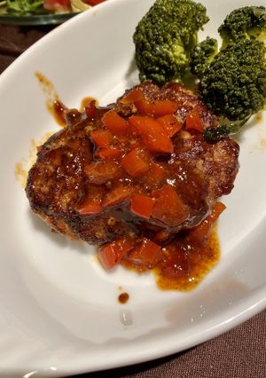 美酢でアレンジ！簡単ハンバーグソース-レシピのメイン写真
