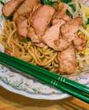 【簡単】春キャベツのニンニク醤油まぜ麺