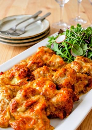 胸肉！コク旨！タンドリーチキンチーズ焼き-レシピのメイン写真