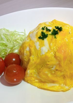 オムライス ランチ×ダイエット-レシピのメイン写真