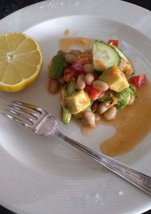 ヘルシー、彩り鮮やか大豆サラダ-レシピのメイン写真