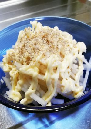 [簡単]居酒屋風ゴマヨの大根サラダ-レシピのメイン写真