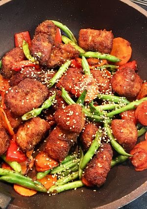 チキンカツの和風カレー味-レシピのメイン写真