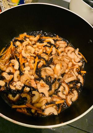 伊勢志摩産長ひじきの煮物-レシピのメイン写真