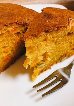 ふっくらしっとりキャロットケーキ-レシピのメイン写真