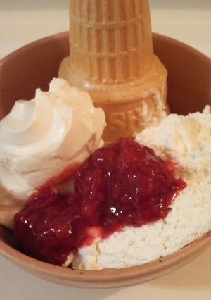 水切りヨーグルトのおいしークリーム-レシピのメイン写真