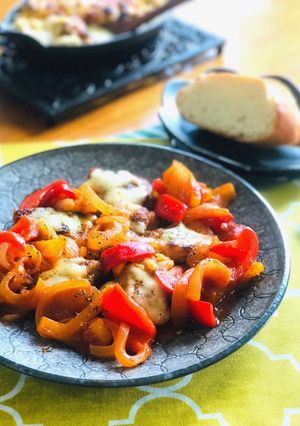 時短☆やわらかチキンのトマト煮込み-レシピのメイン写真