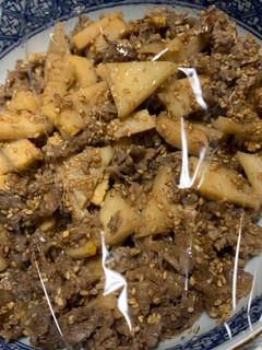短時間で簡単牛肉と竹の子のしぐれ煮-レシピのメイン写真