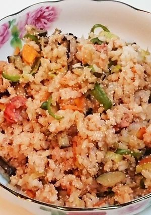 時短料理シリーズ✨辛子明太野菜チャーハン-レシピのメイン写真
