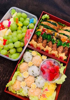 2019 年小学校運動会のお弁当（覚書）-レシピのメイン写真