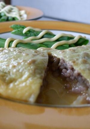 和風＊簡単肉入りオムレツ-レシピのメイン写真