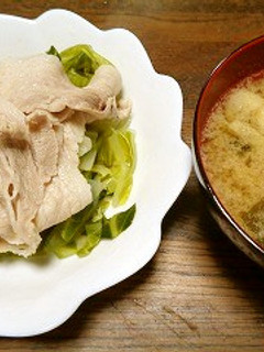 合体しゃぶしゃぶとお味噌汁-レシピのメイン写真
