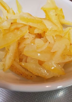 まるごと皮果肉果汁＊＊手作りレモンピール-レシピのメイン写真
