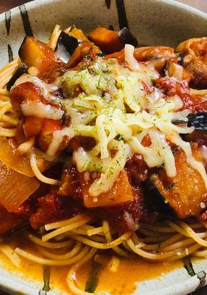 たっぷりトマトの鶏肉パスタ-レシピのメイン写真