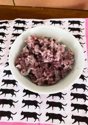 圧力鍋でふっくら☆もちもち黒米ご飯-レシピのメイン写真