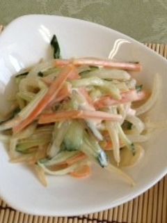からしマヨネーズ和え(透析食)-レシピのメイン写真