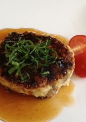 豆腐ハンバーグ(透析食)-レシピのメイン写真