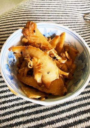 旬のたけのこをキムチの素でピリ辛に-レシピのメイン写真