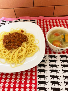 作り置きのミートソースでいつでもパスタ♪-レシピのメイン写真