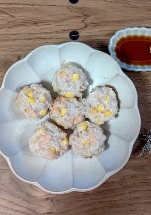 エビとコーンたっぷりシウマイ-レシピのメイン写真