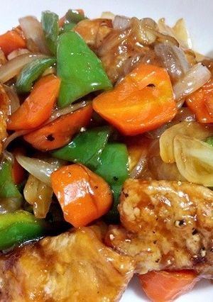 レモン漬けのたれで簡単！レモン風味の酢鶏-レシピのメイン写真