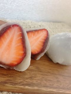 いちご大福-レシピのメイン写真