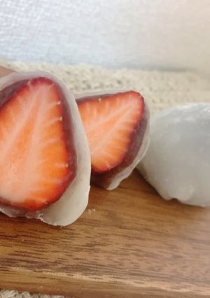 いちご大福-レシピのメイン写真