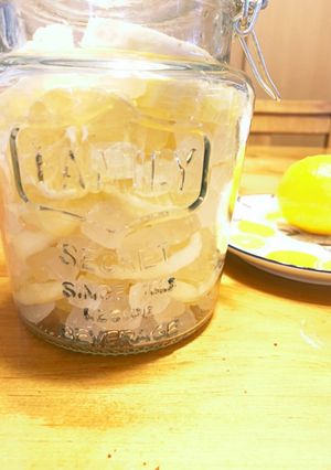 簡単！氷砂糖とレモン 手作りレモネード-レシピのメイン写真