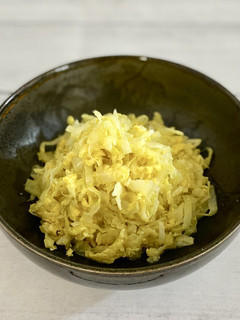 驚きの美味しさ♪キャベツと卵の炒め物♪-レシピのメイン写真