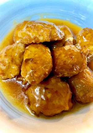 肉団子の甘だれあんかけ-レシピのメイン写真