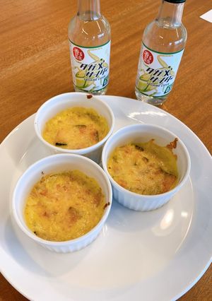 爬虫類の好物！ミルワームで作るグラタン！-レシピのメイン写真