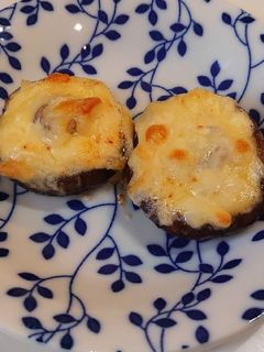しいたけのガーリックマヨ焼き-レシピのメイン写真