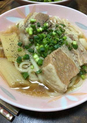 残ったバクテーでバクテーうどん-レシピのメイン写真