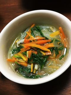 春雨スープ-レシピのメイン写真