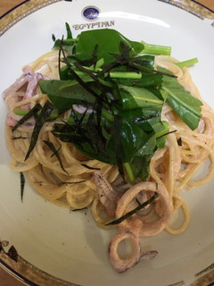 イカとたらこのクリームパスタ-レシピのメイン写真