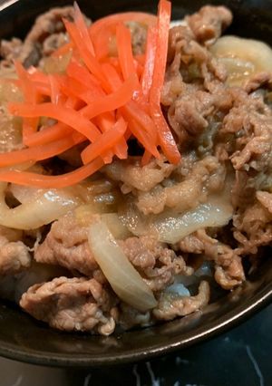 牛丼-レシピのメイン写真