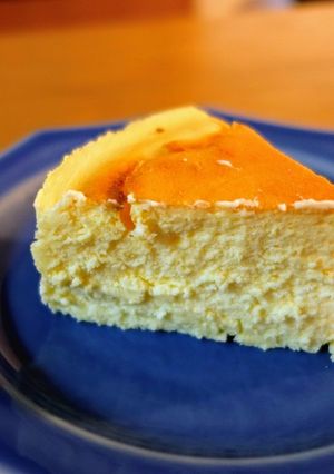 半熟スフレチーズケーキ-レシピのメイン写真