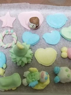 簡単にかわいい飾り☆マシュマロフォンダン-レシピのメイン写真