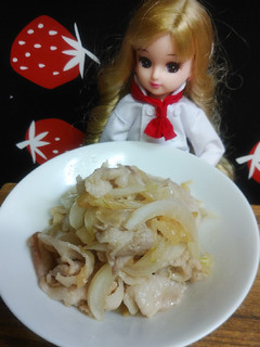 リカちゃん♡新玉甘酢生姜 漬け豚バラ炒め-レシピのメイン写真