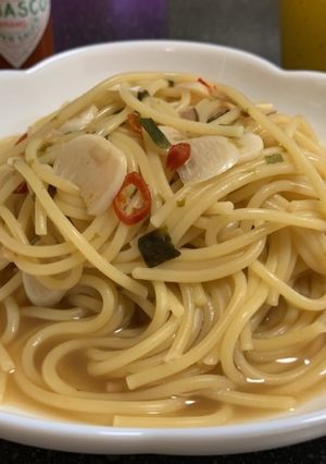 ◇簡単◇松茸のお吸い物でワンポットパスタ-レシピのメイン写真