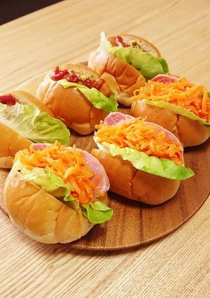 キャロットラペサンド-レシピのメイン写真