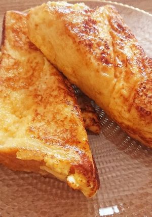 仕込み要らず ふわふわフレンチトースト-レシピのメイン写真