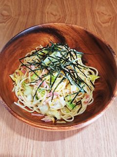 あるもので和風パスタ-レシピのメイン写真