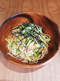 あるもので和風パスタ-レシピのメイン写真