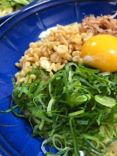 具たっぷりの釜玉うどん-レシピのメイン写真