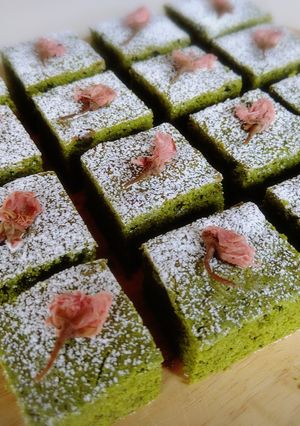 春スイーツ≫抹茶ブラウニー-レシピのメイン写真