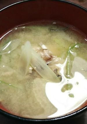 【缶詰レシピ】鯖缶で寿司屋のあら汁風-レシピのメイン写真