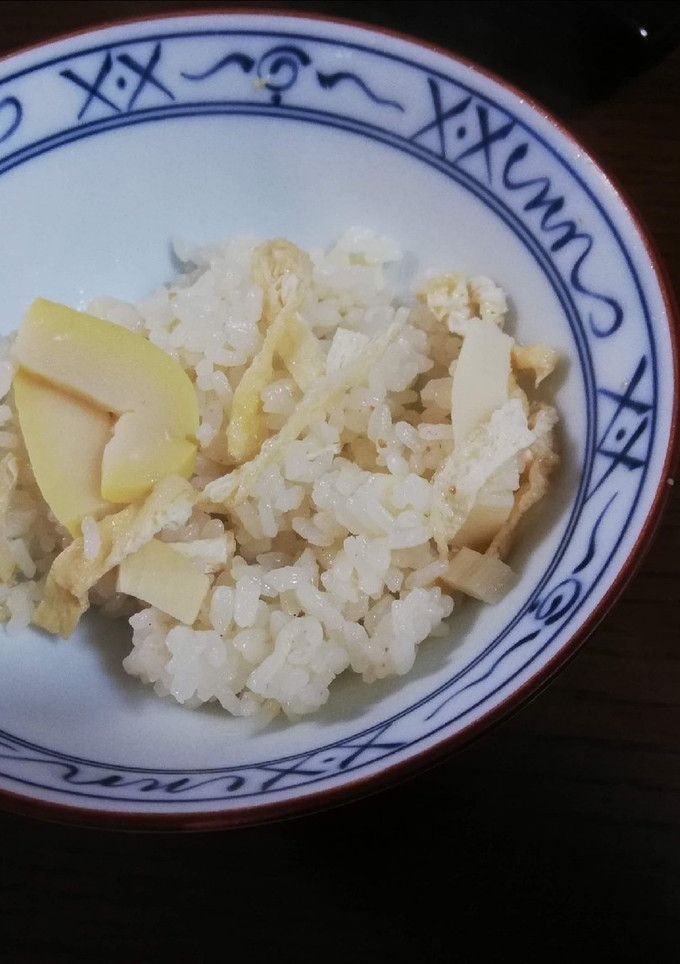 一番だしでたけのこごはん-レシピのメイン写真